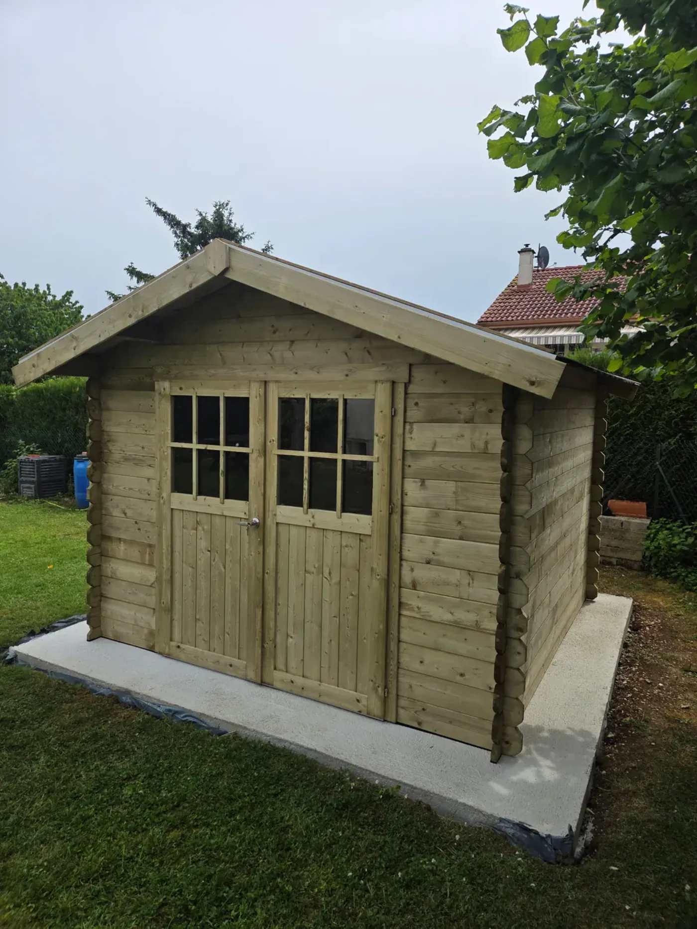 Abri de jardin en bois
